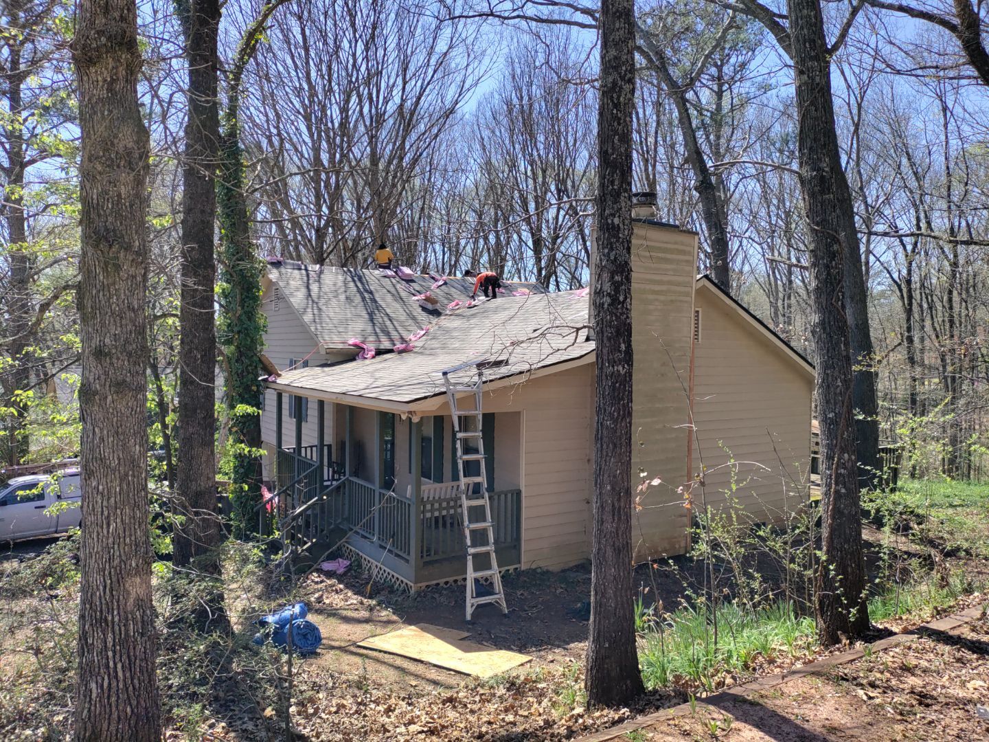 Residential Roofing Installation using Owens Corning by Inspector Roofing and Restoration