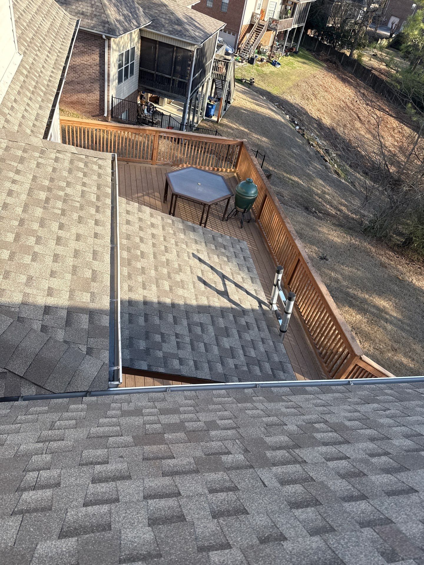 Roof Replacement in Alabaster (Weathered Wood) by The Roofing Dudes