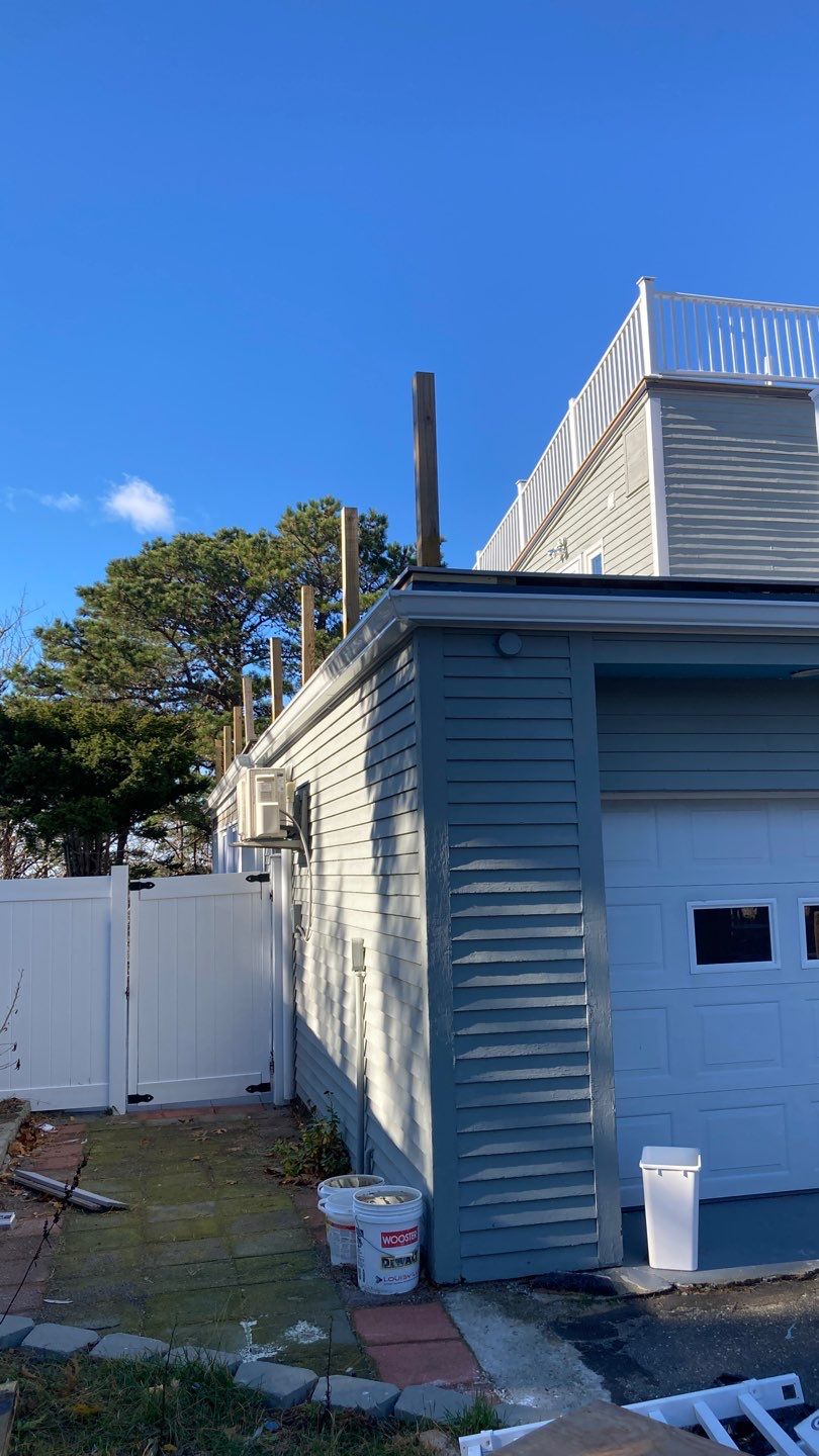 Wellfleet, Ma Gutter Installation using 6" K-Style Aluminum Gutter with Duo Pro by Gutter Pro Enterprises