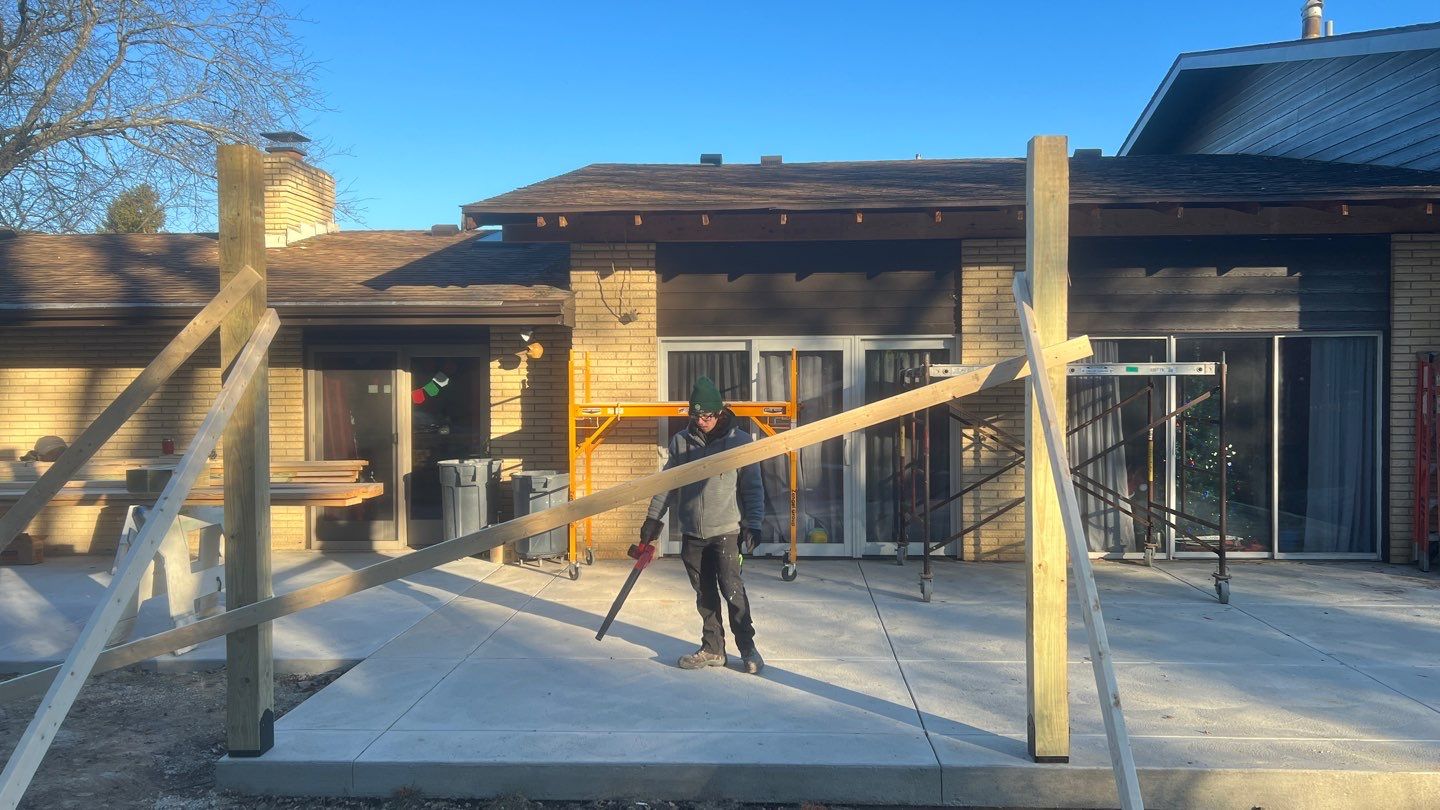 Centerville Covered Patio by Zengel Group