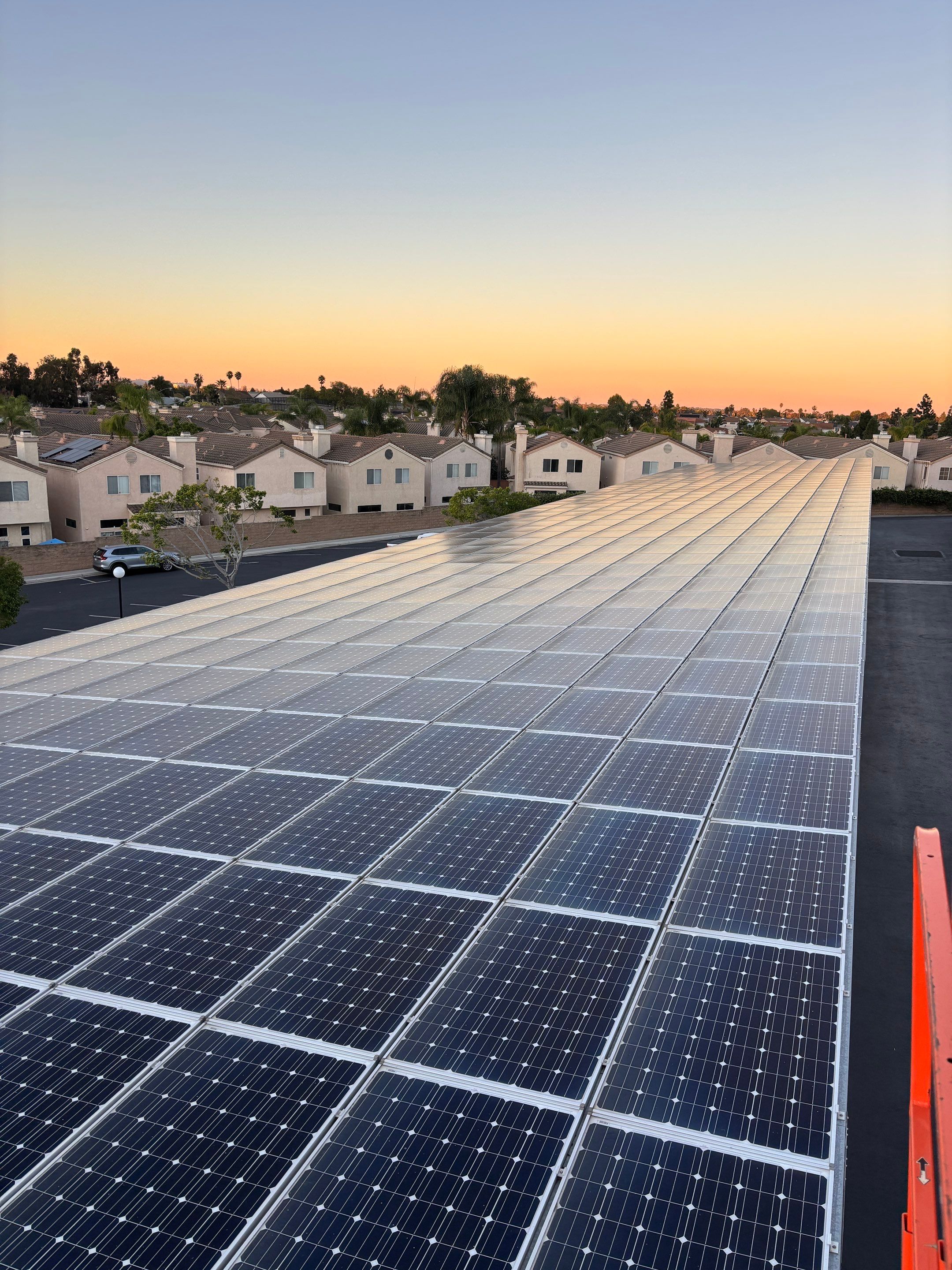 Commercial Solar Panel Cleaning by Palm Coast Solar Cleaning