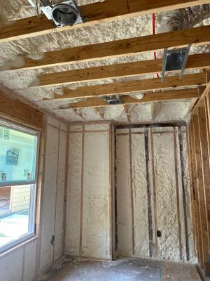 Full encapsulation open cell foam 