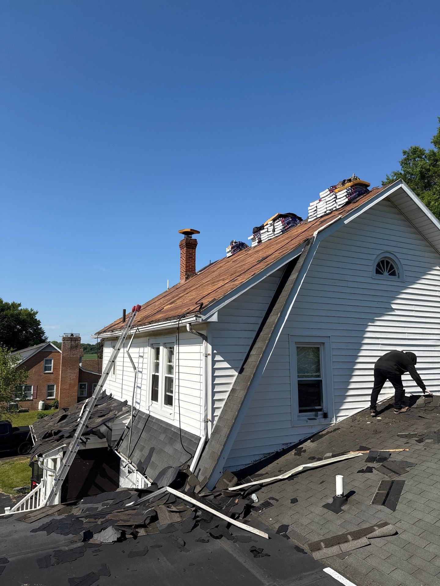 Residential Roofing Installation using GAF Timberline HDZ by Matter Roofing & Construction