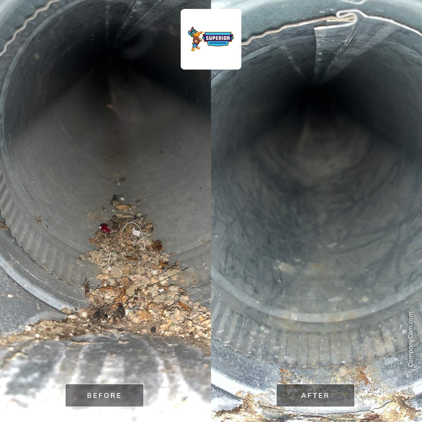 Air Duct Cleaning With a Vacuum Truck in Aliquippa, PA by Superior Air Duct Cleaning