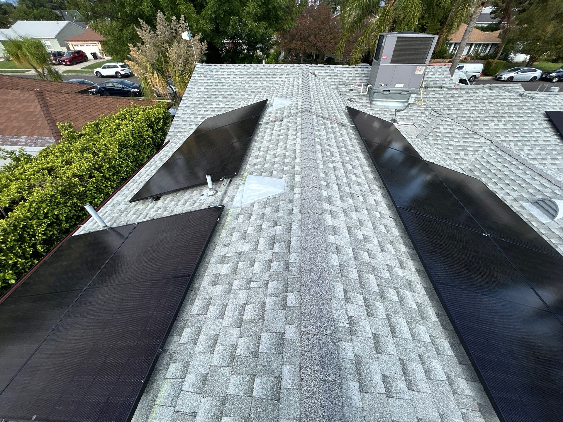 Residential Solar Panel Installation and Electrical Service Upgrade in Los Angeles by AWS Solar