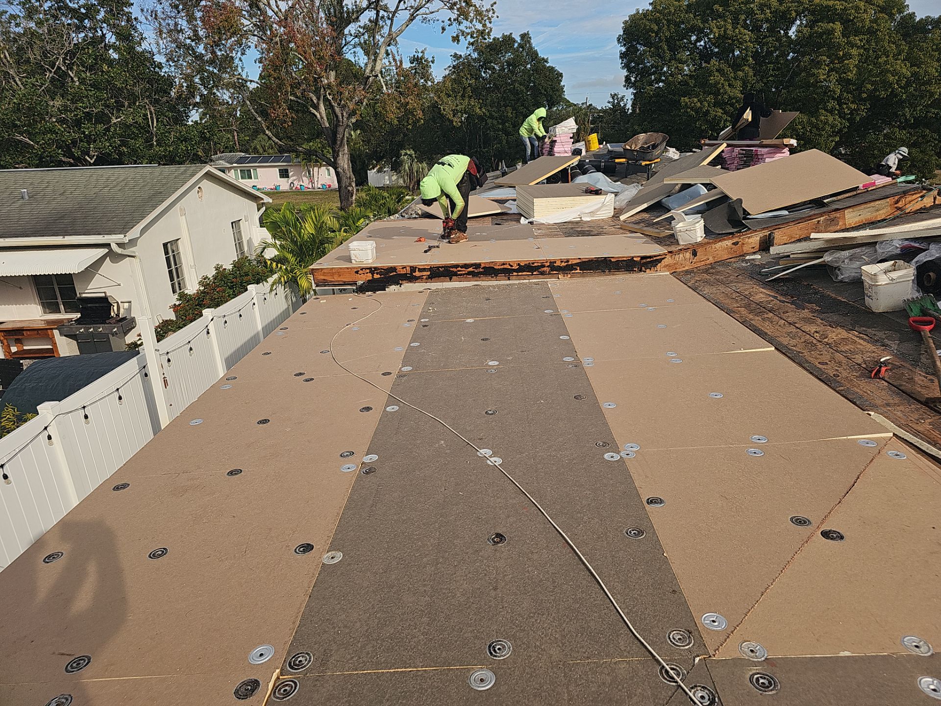 Project in St. Petersburg 33710 by Mitchell Roofing Company LLC 