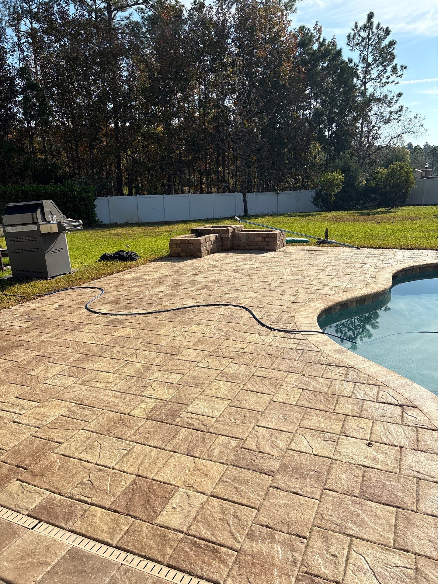 Pool Deck using TopSeal by DuraSeal