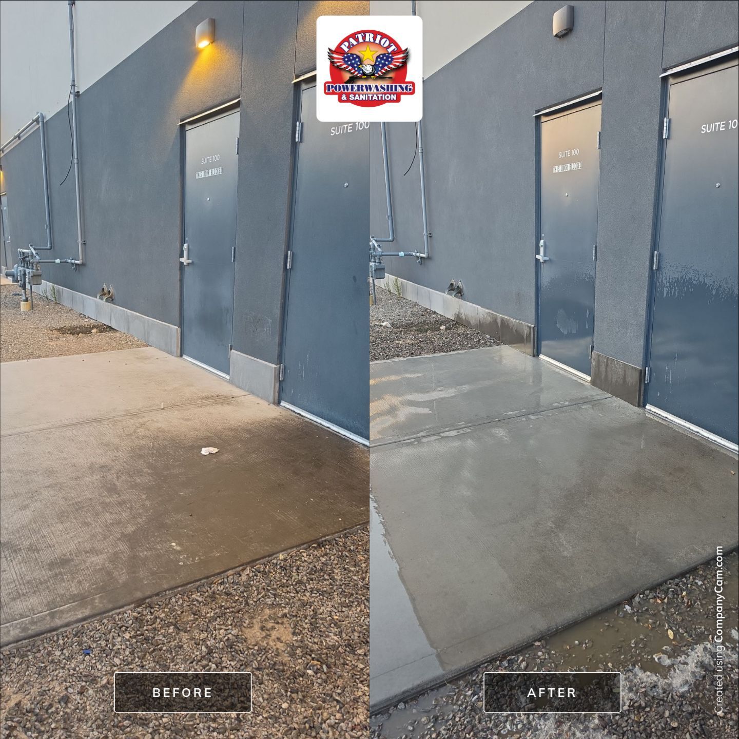 Trapper’s Sushi Commercial Patio & Concrete Cleaning | Surprise, AZ 85388 by Patriot Power Washing & Sanitation
