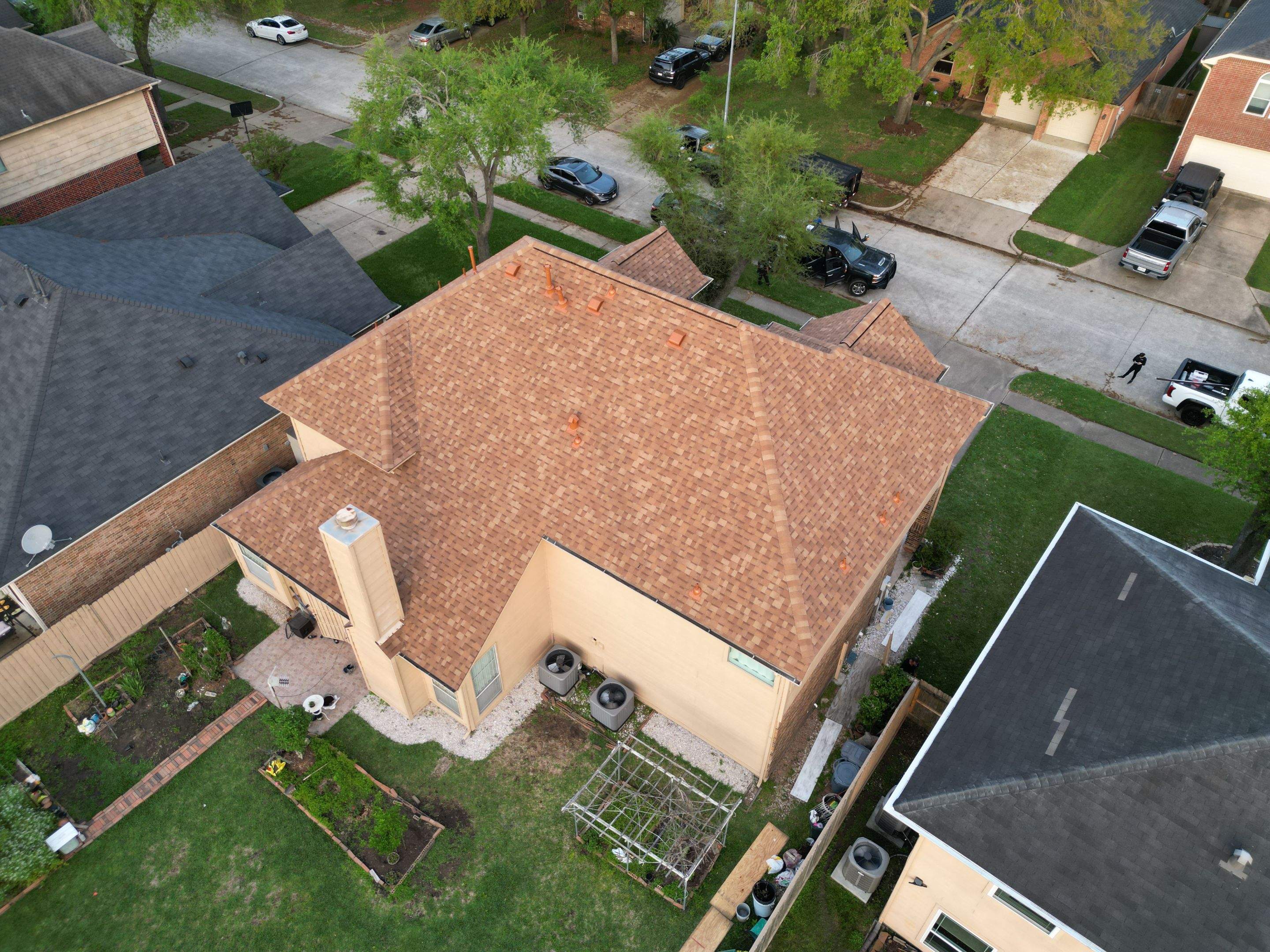 Project in Houston by Proud Roofing