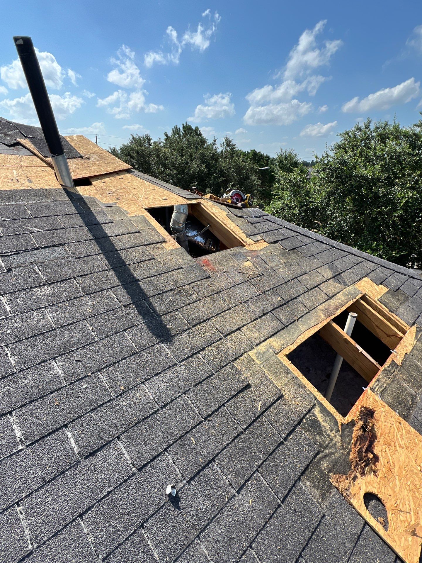 Residential Roofing Repair using Owen's Corning Duration (Lifetime) Shingles by Roof Repair Company