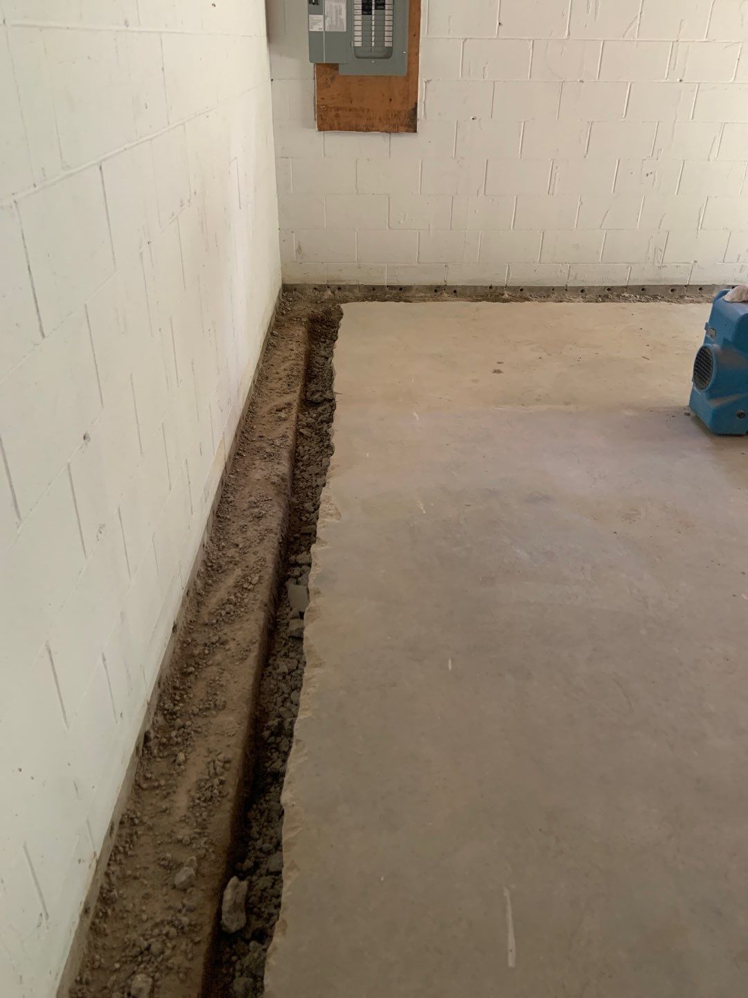 Correcting an Improper Installation for Alan in Chanhassen by Waterproofing Northeast