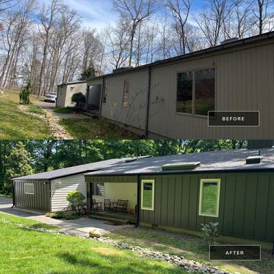 Siding Installation using JH Batten Smooth