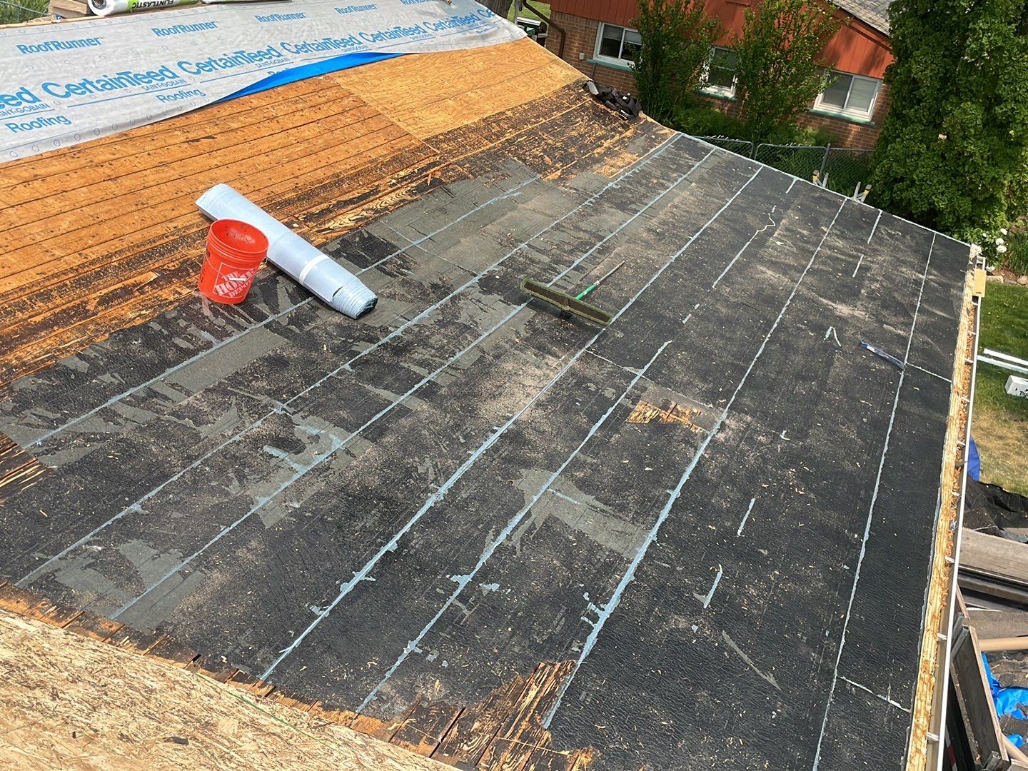 Roof Replacement using CertainTeed Landmark by 180 Contractors