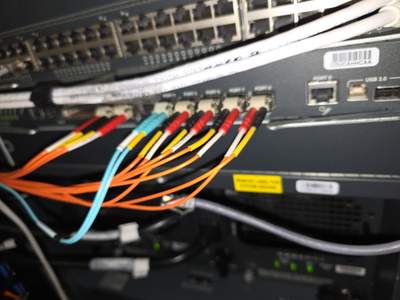 Structured cabling installation by CimaSolutions