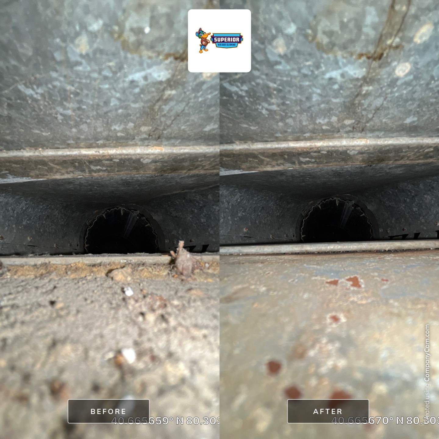 Air Duct Cleaning With a Vacuum Truck in Monaca, PA by Superior Air Duct Cleaning