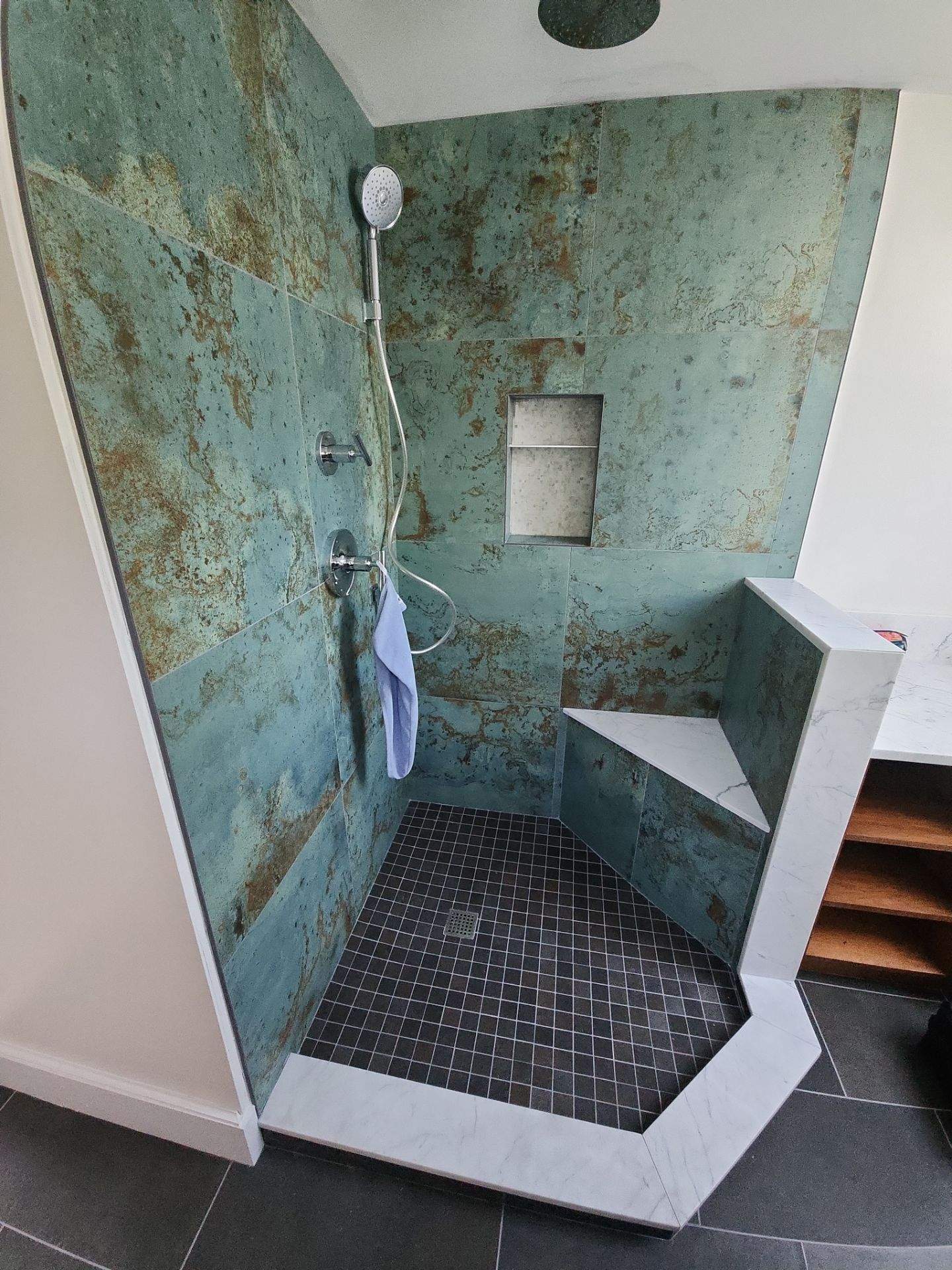 Multiple Frameless Showers by Cheshire Glass Company
