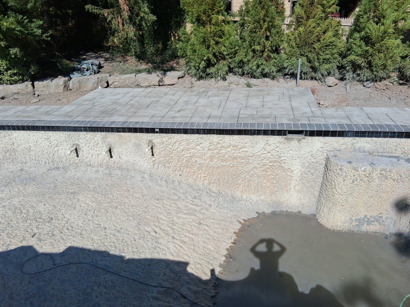 Pool Deck in Gladwyne Pa by Architectural Concrete Design