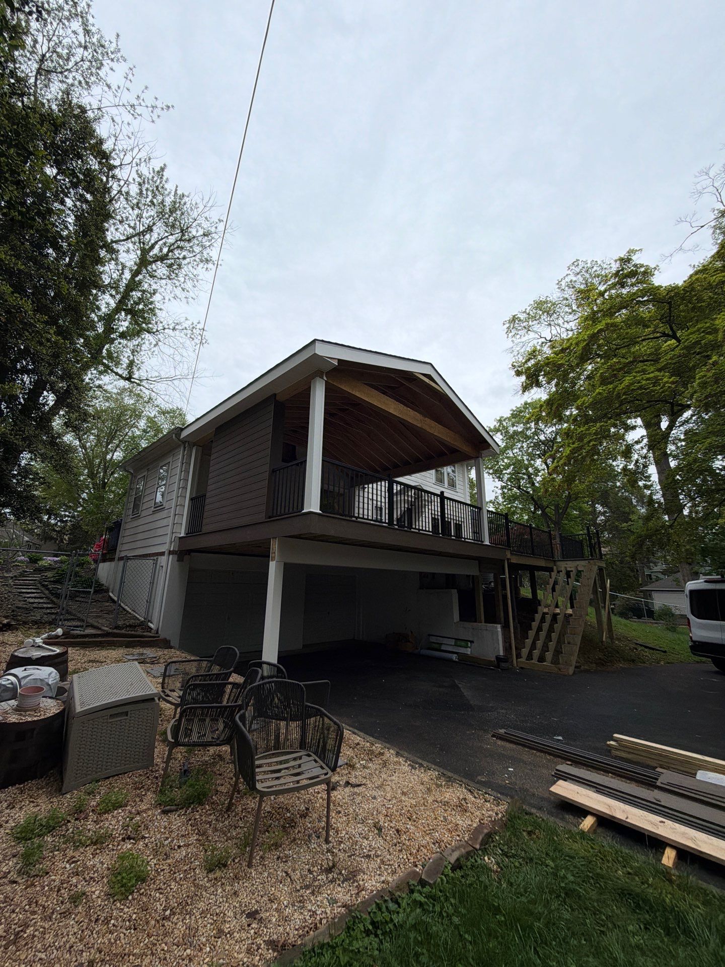 New deck and porch in Moorestown by deck guardian