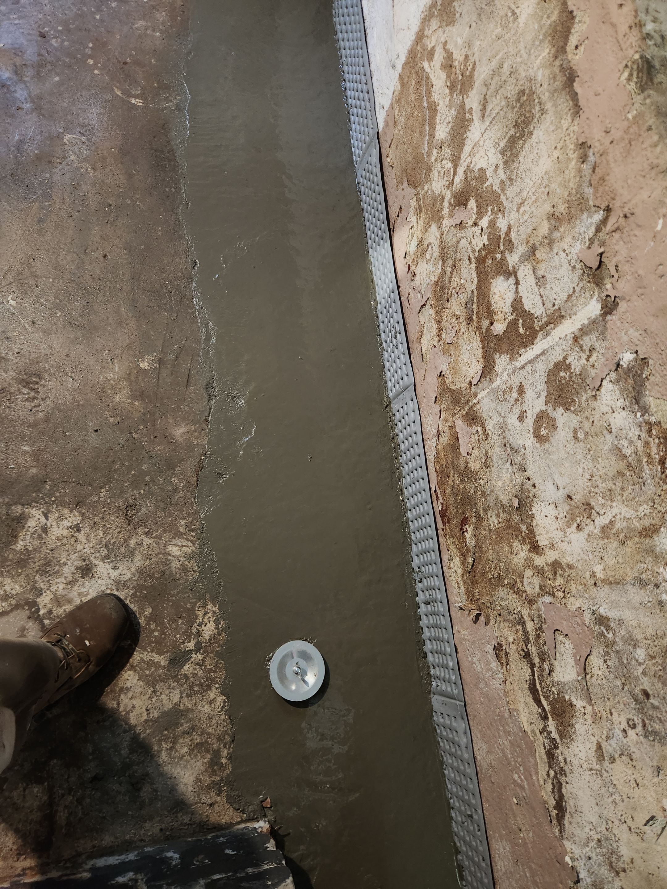 Interior French Drain East Orange NJ by Pure Service Pro, LLC 