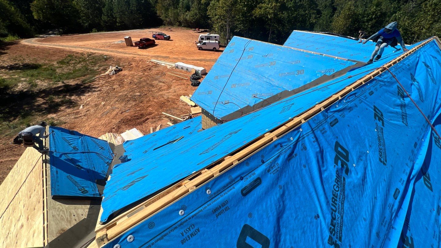 New Construction Residential Roofing Installation using Owens Corning by Inspector Roofing and Restoration