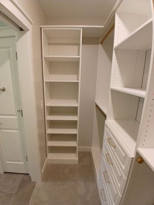 Gold Closet Organization in South Bend!