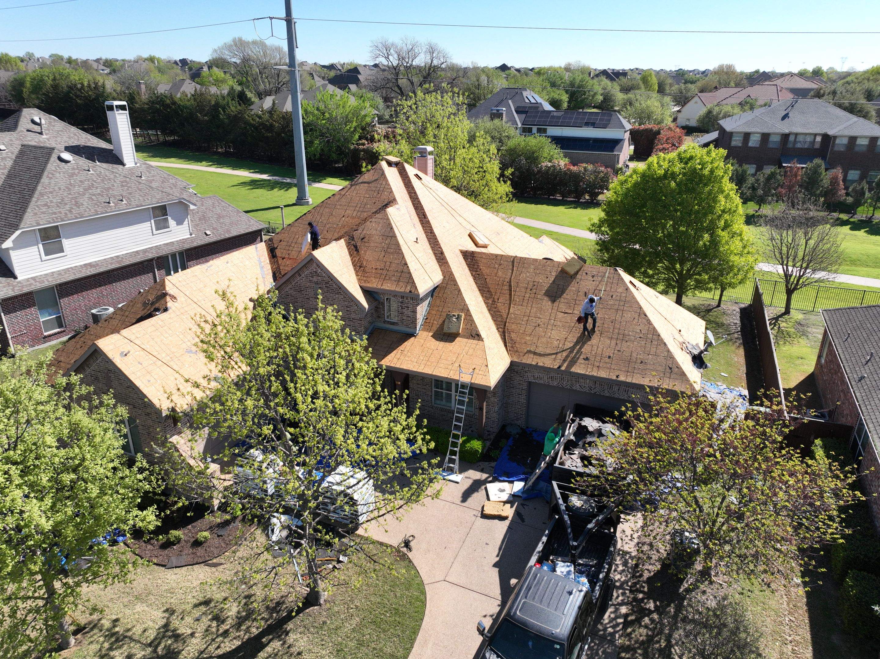 Residential Roofing Installation using Iko Dynasty by Becker Roofing and Exteriors
