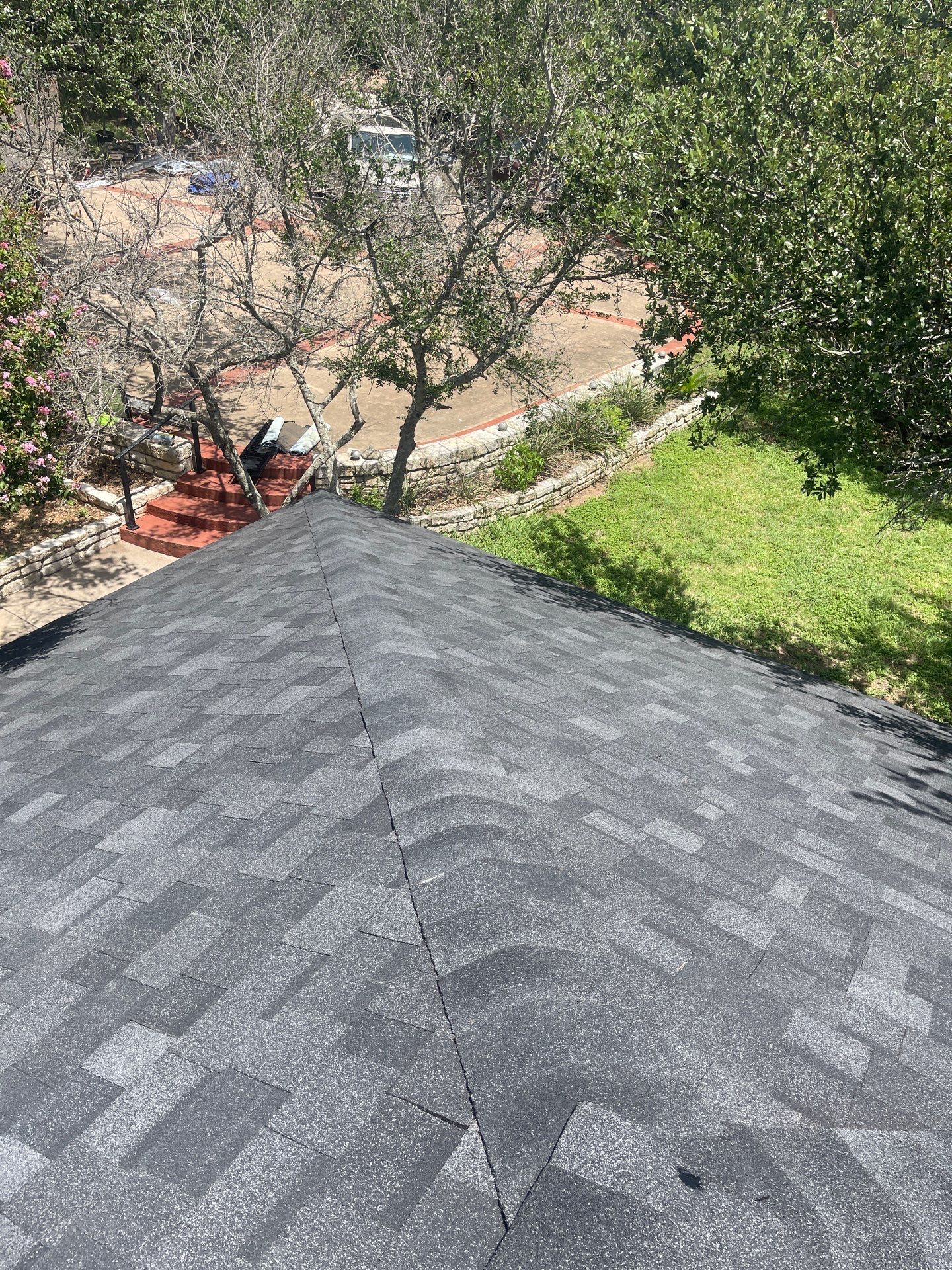 Residential Roofing Installation using IKO Nordic Granite Black by DeZign Roofing & Exteriors