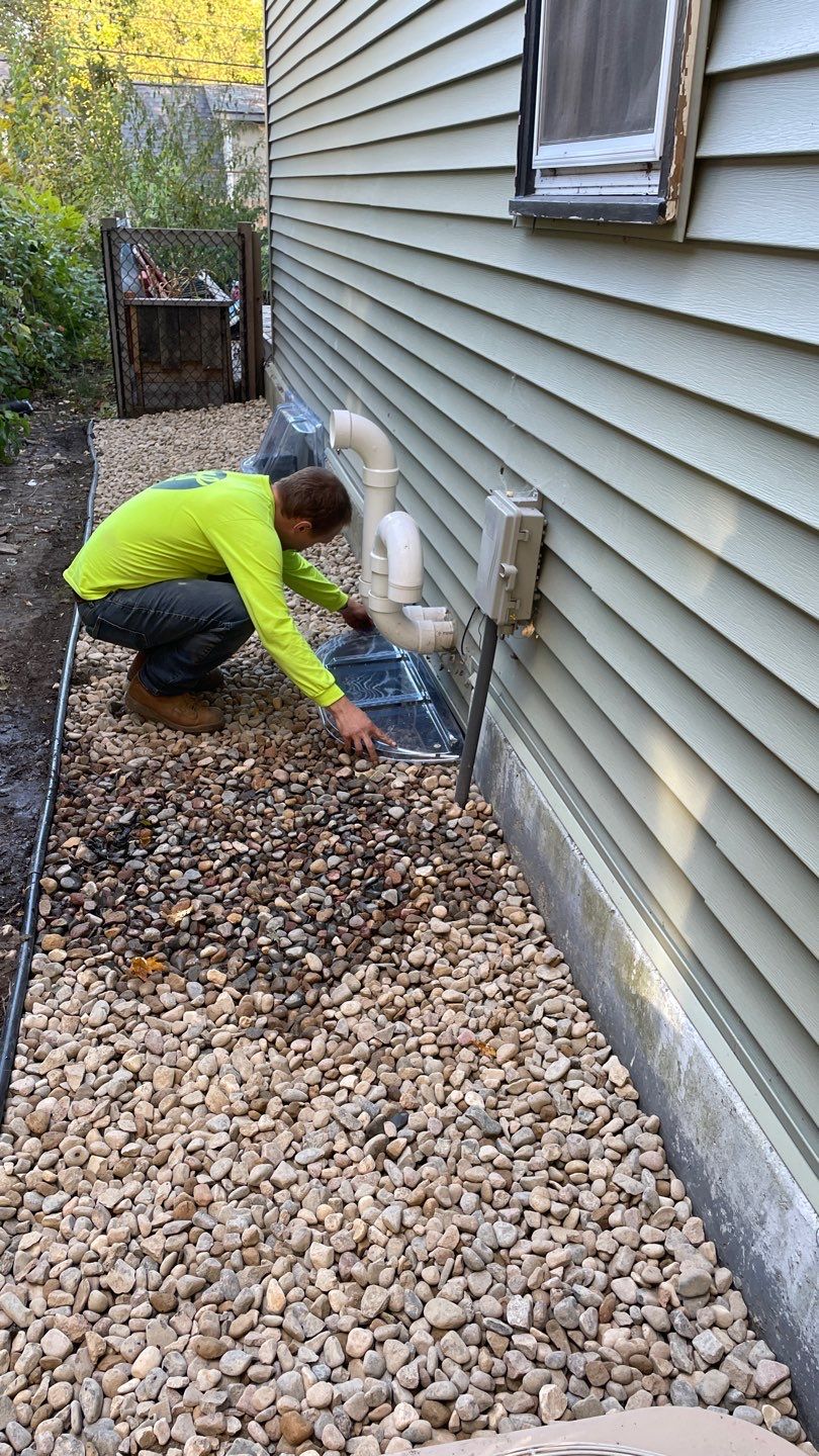 A French Drain for Maya by Waterproofing Northeast