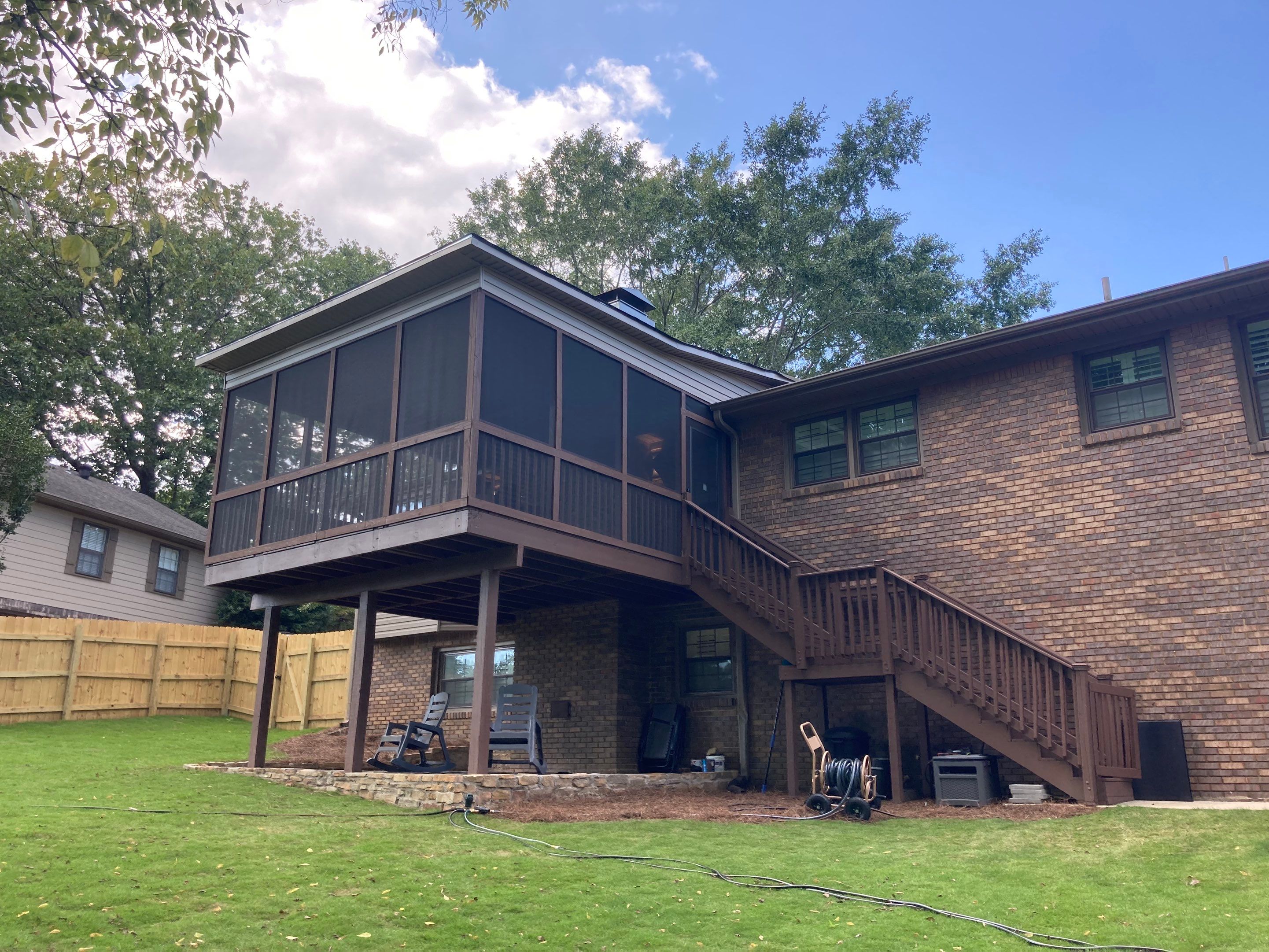 Camero Lane - Screened Porch by Pillar and Pine