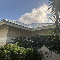 24ga 1" Nail-Strip Mill Finish by Total Roofing System The Metal Roof Experts
