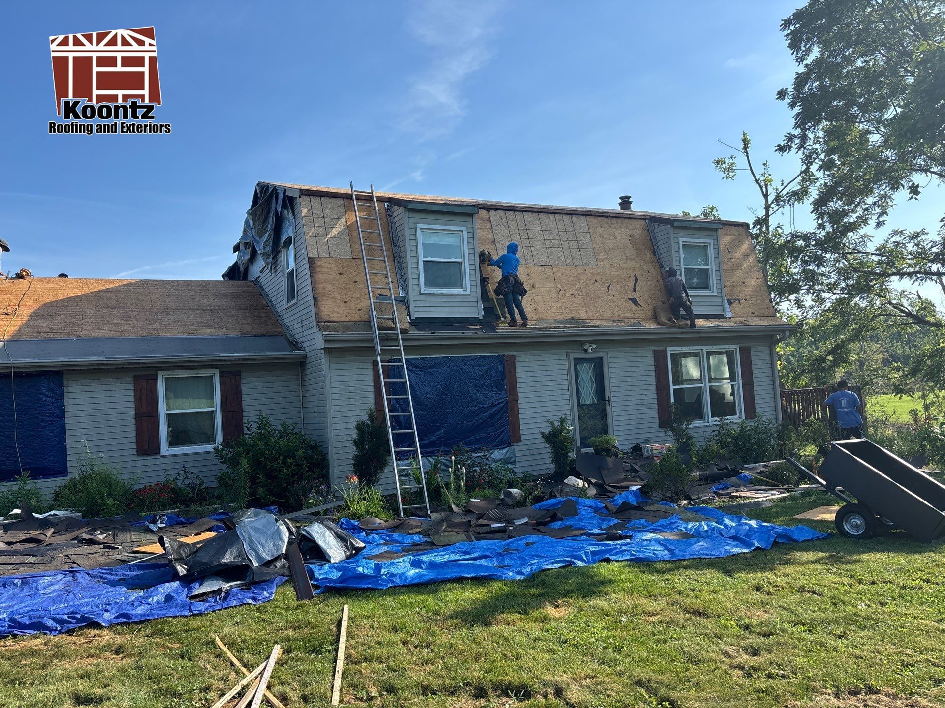 Roof & Exterior Installation by Koontz Construction