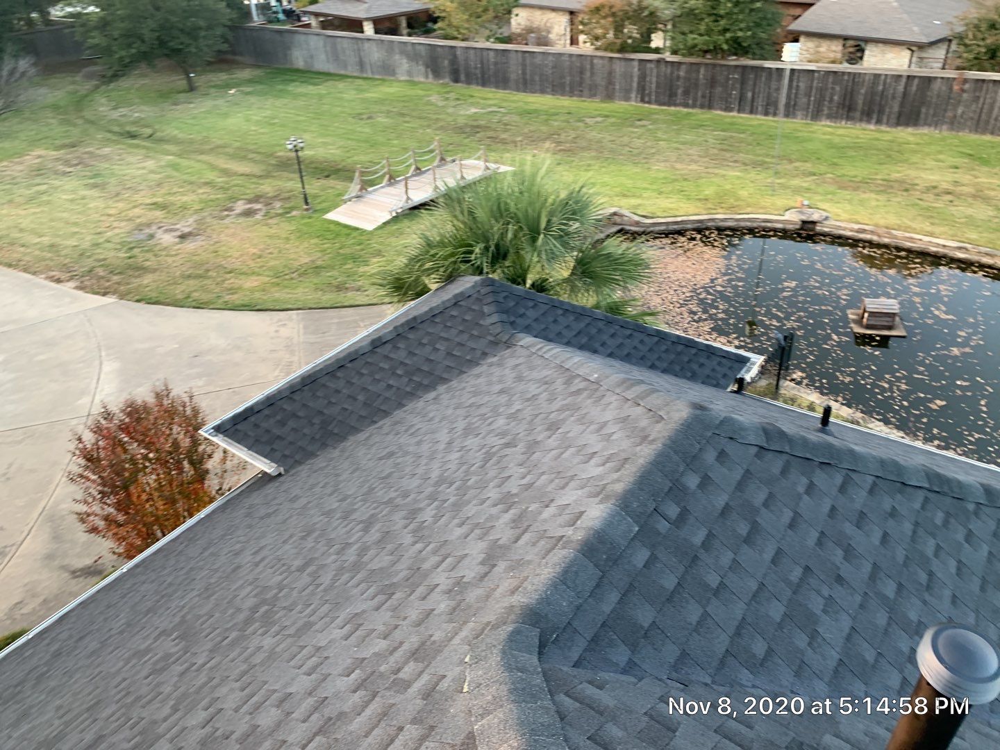 Huge Estate - Residential Roofing Installation using GAF Timberline HDZ Shingle System by First United Roofing & Construction