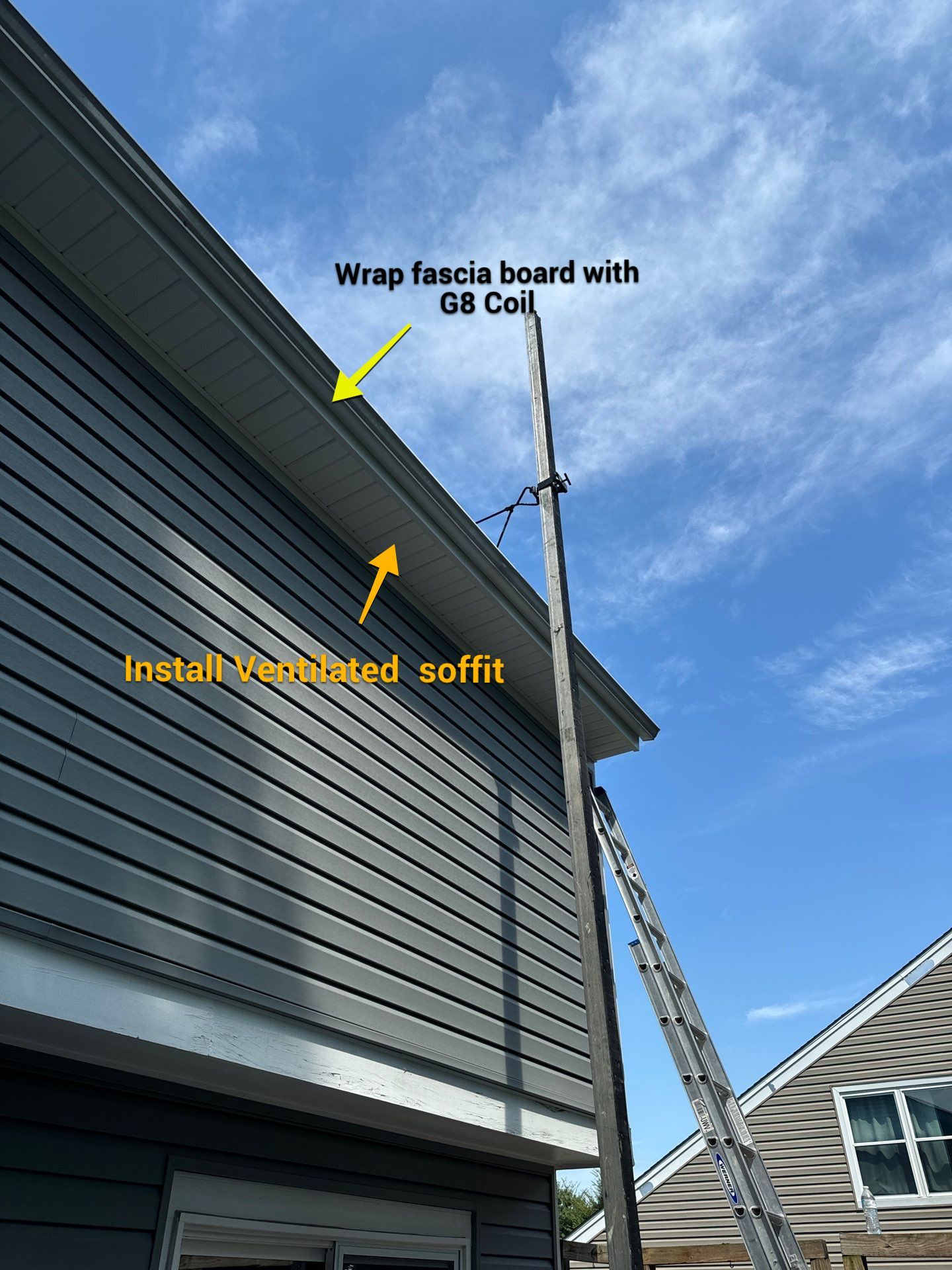New Prodigy siding with One-piece insulated siding system & Exterior painting   by Alpha Design Services