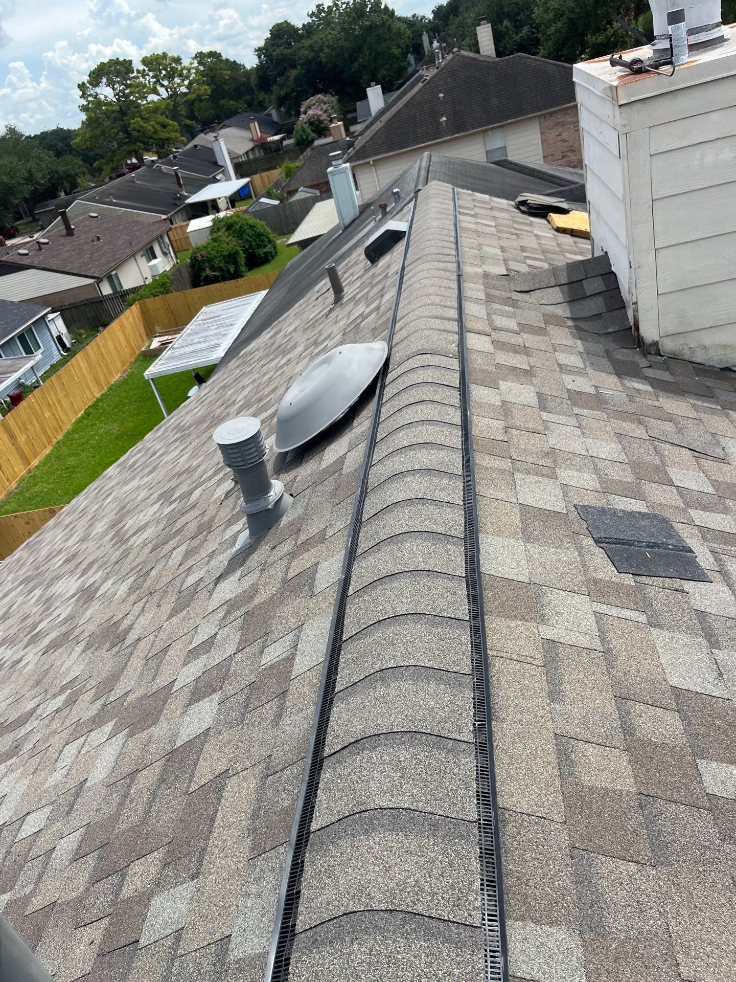 Residential Roofing Installation using Owen's Corning Duration (Lifetime) Shingles by Roof Repair Company