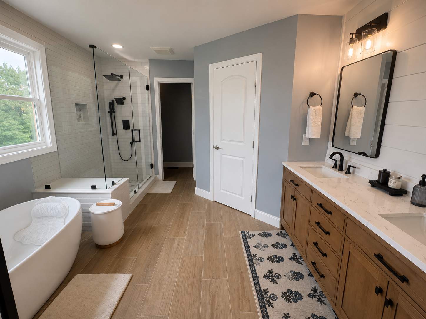 Bathroom Remodel  by Farmer Home Solutions