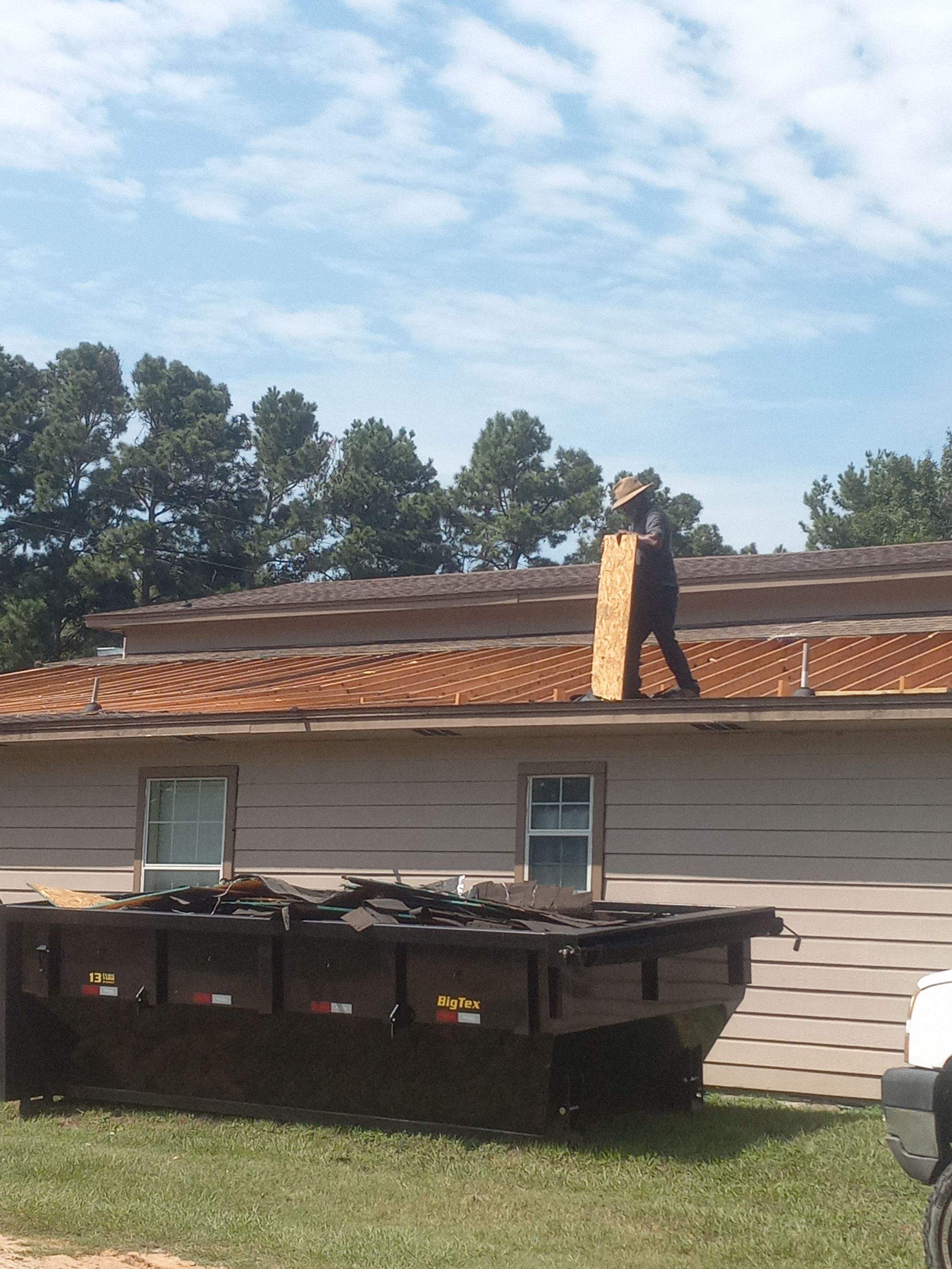 Repair Roof Damages & Interior Damages - Project in Coldspring Texas by Harden Enterprise Services LLC