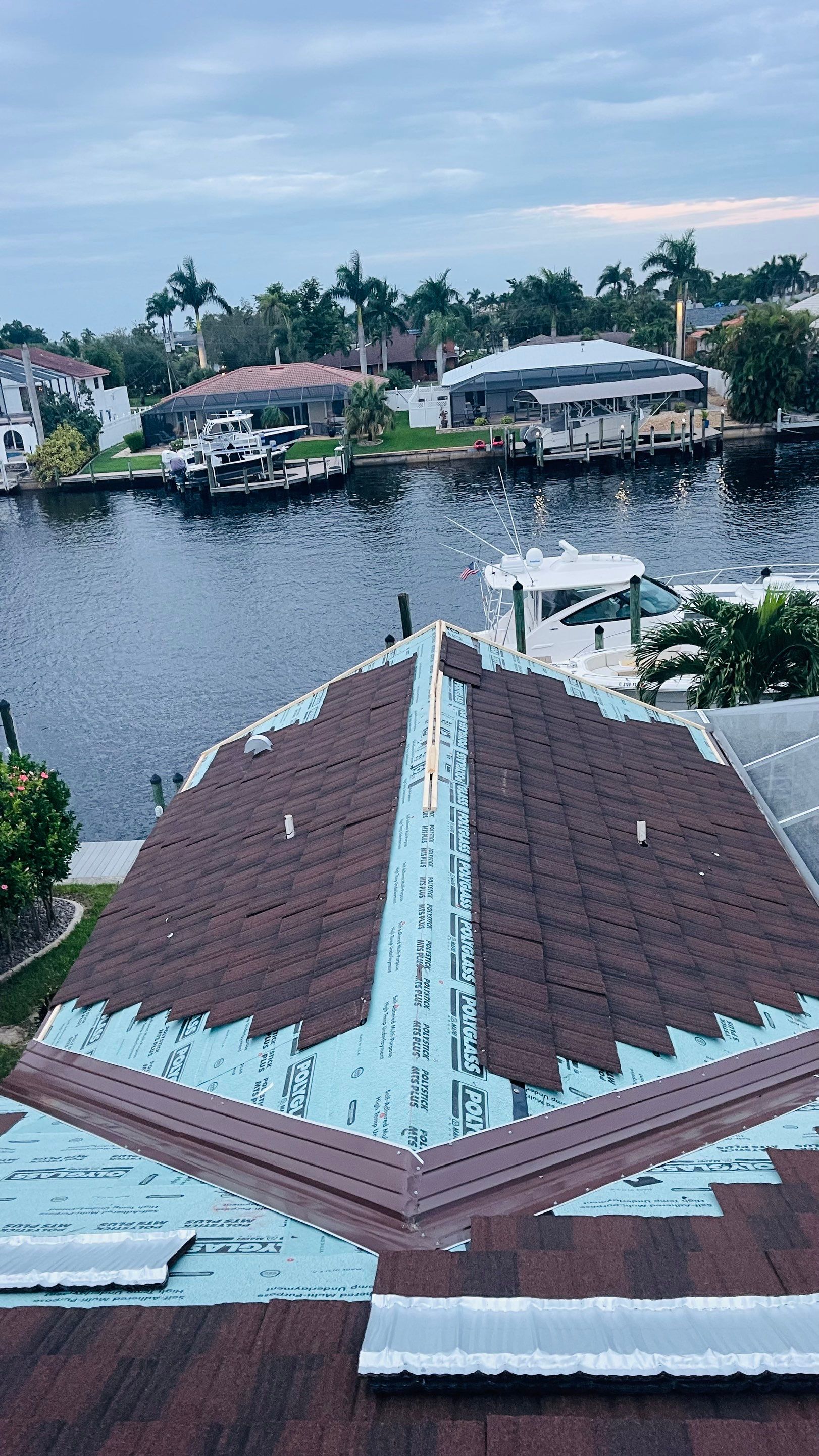 Residential Roofing Installation using Westlake (Boral) Stone Coated Steel in Cape Coral by Four Peaks Roofing