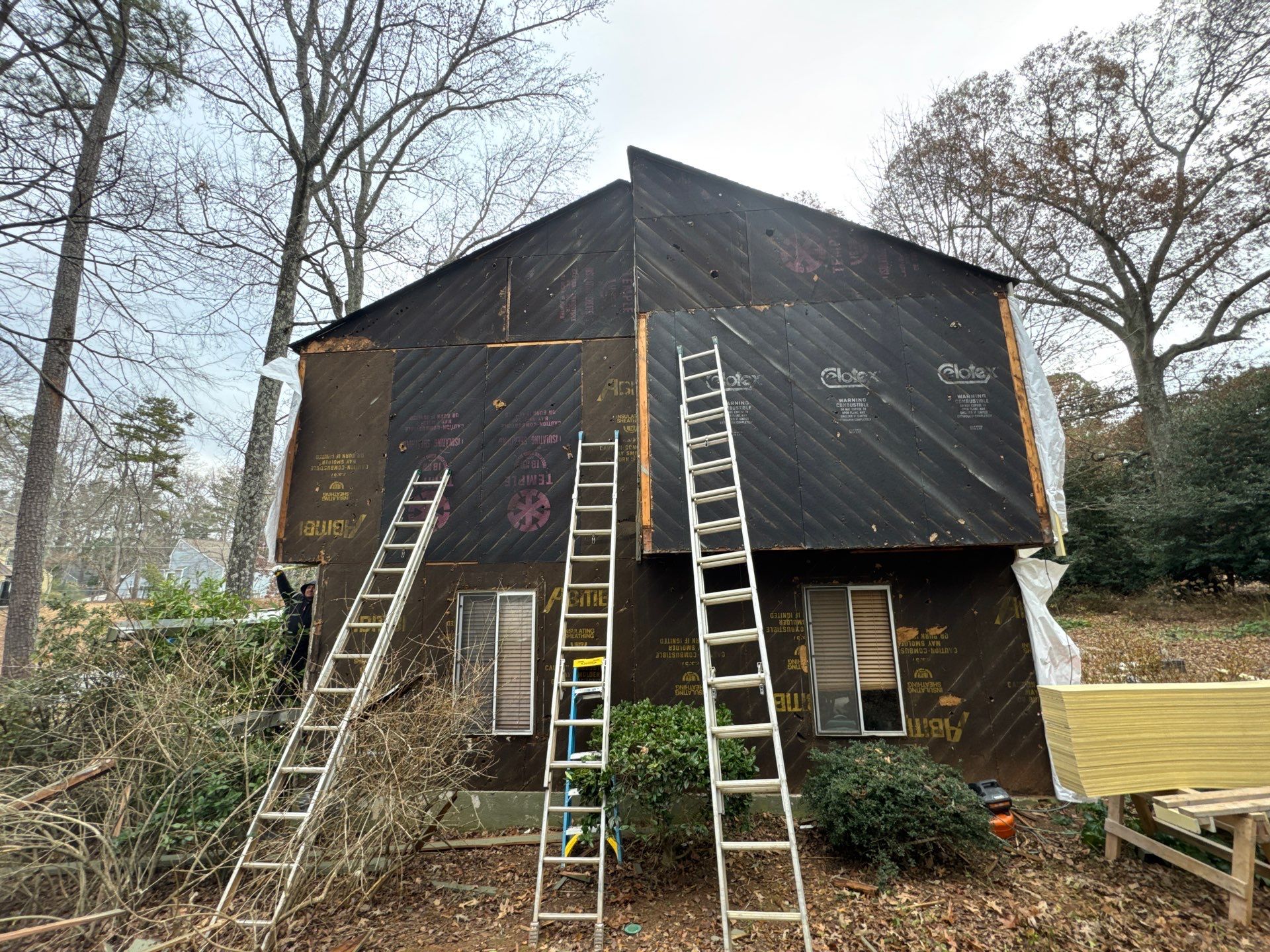 Full Exterior Siding Replacement and Deck Renovation in Marietta by Swift Home Renovations