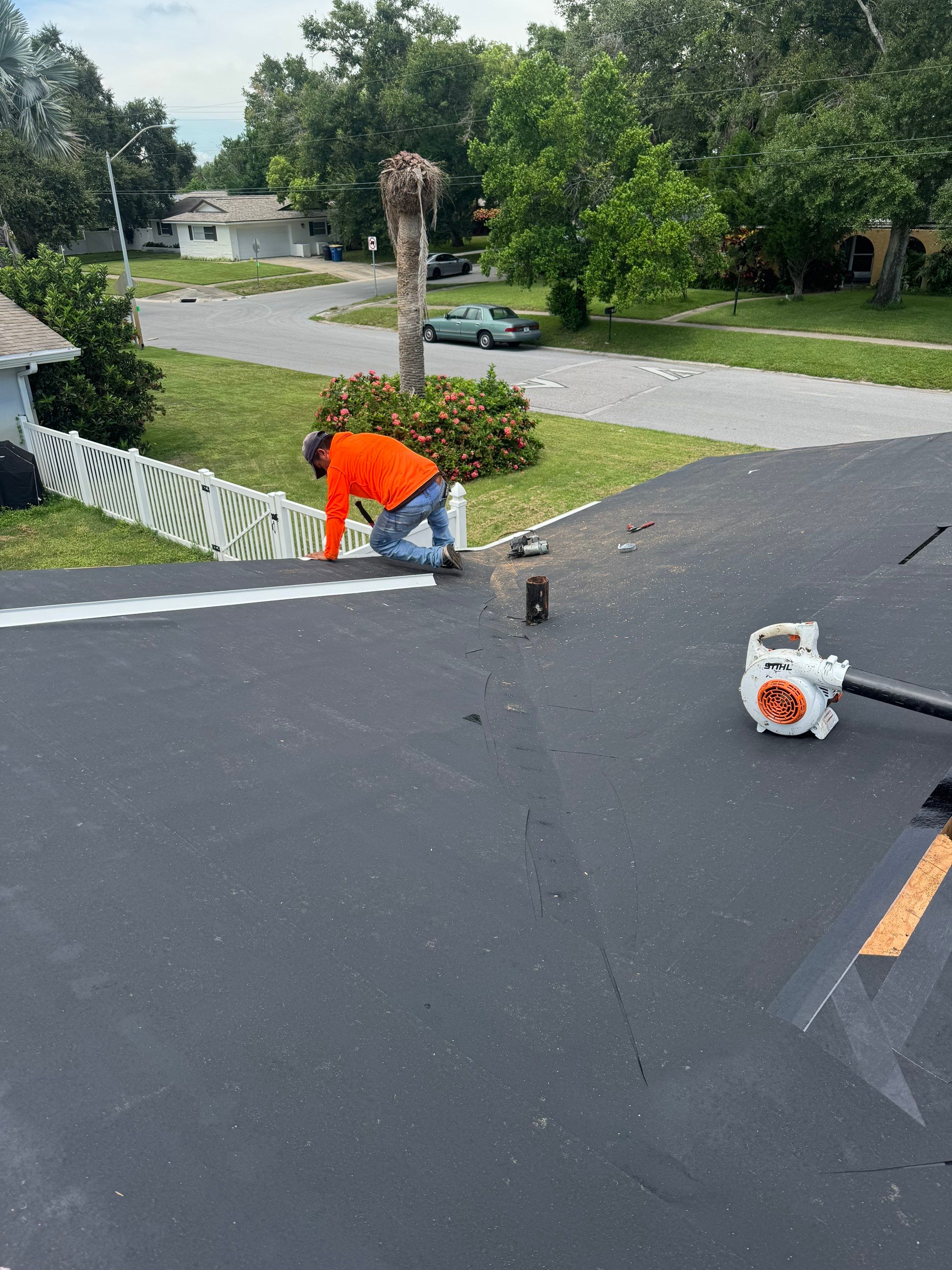 Project in Clearwater 33755 by Mitchell Roofing Company LLC 