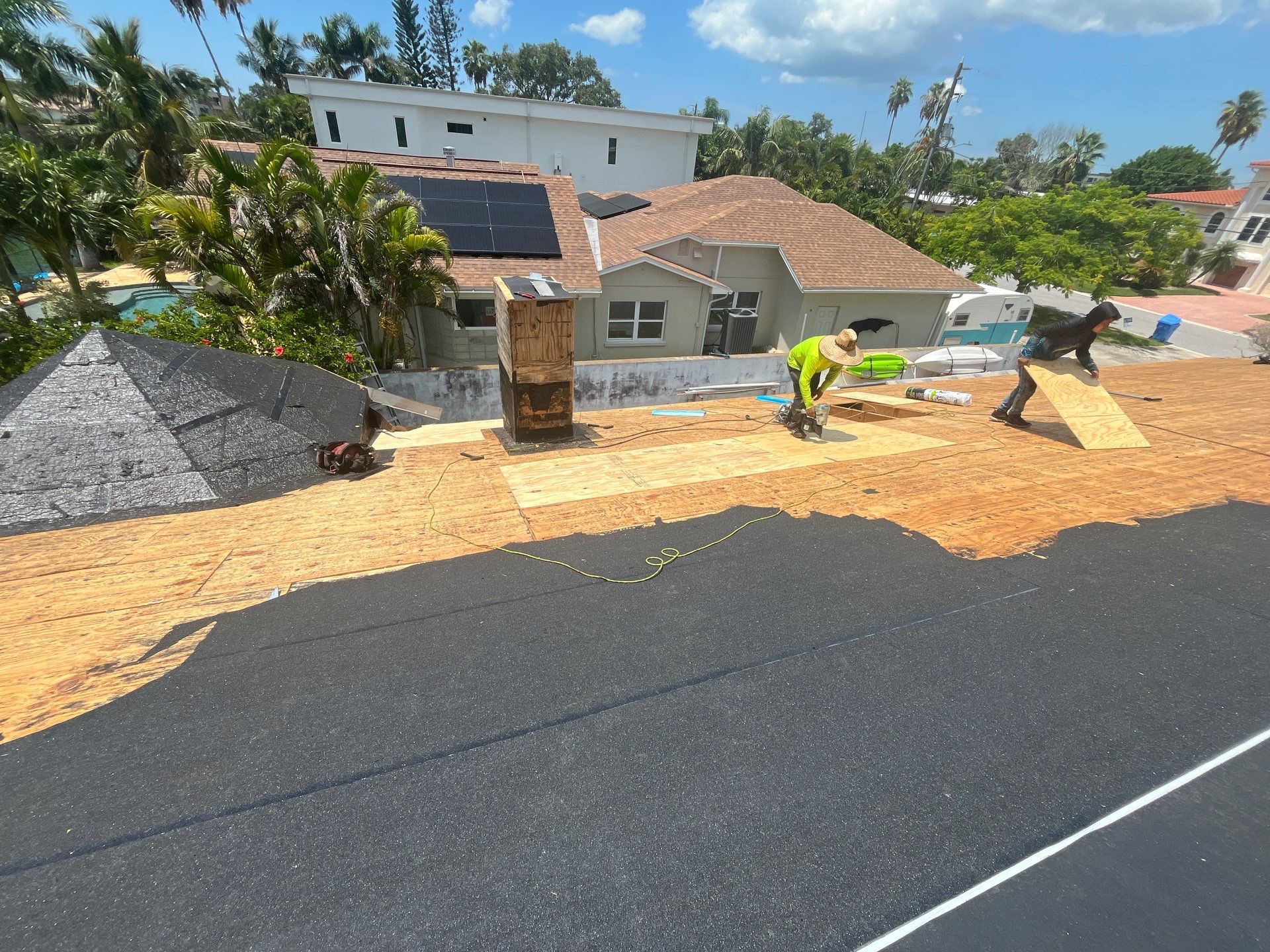 Project in Treasure Island 33706 by Mitchell Roofing Company LLC 