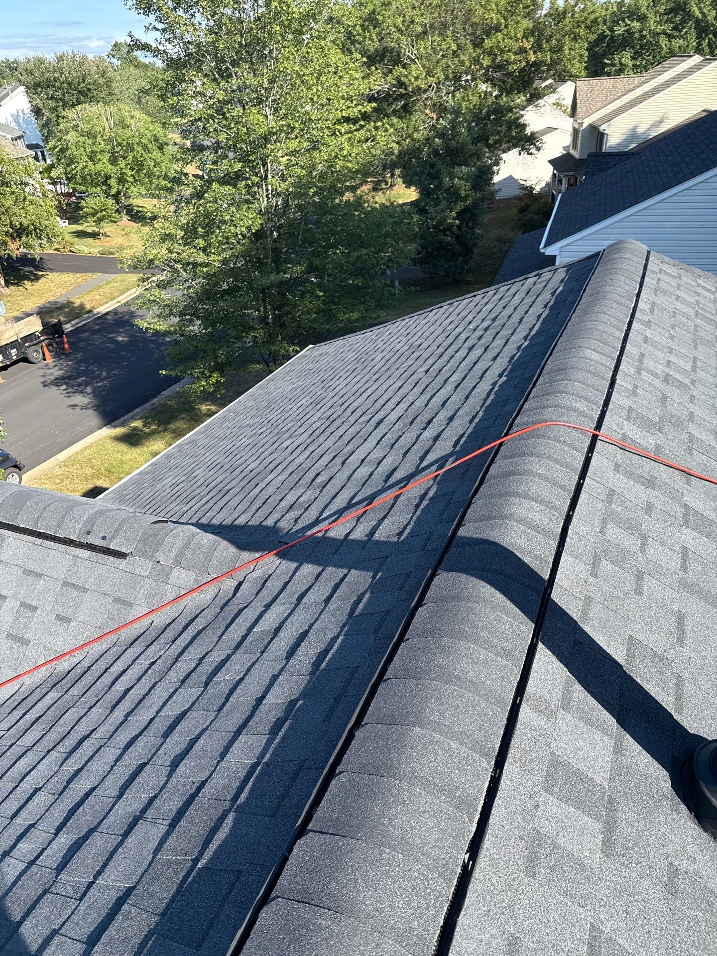 Gainesville: Residential Roof Replacement with CertainTeed Landmark in Moire Black  by RM Banning, Inc.