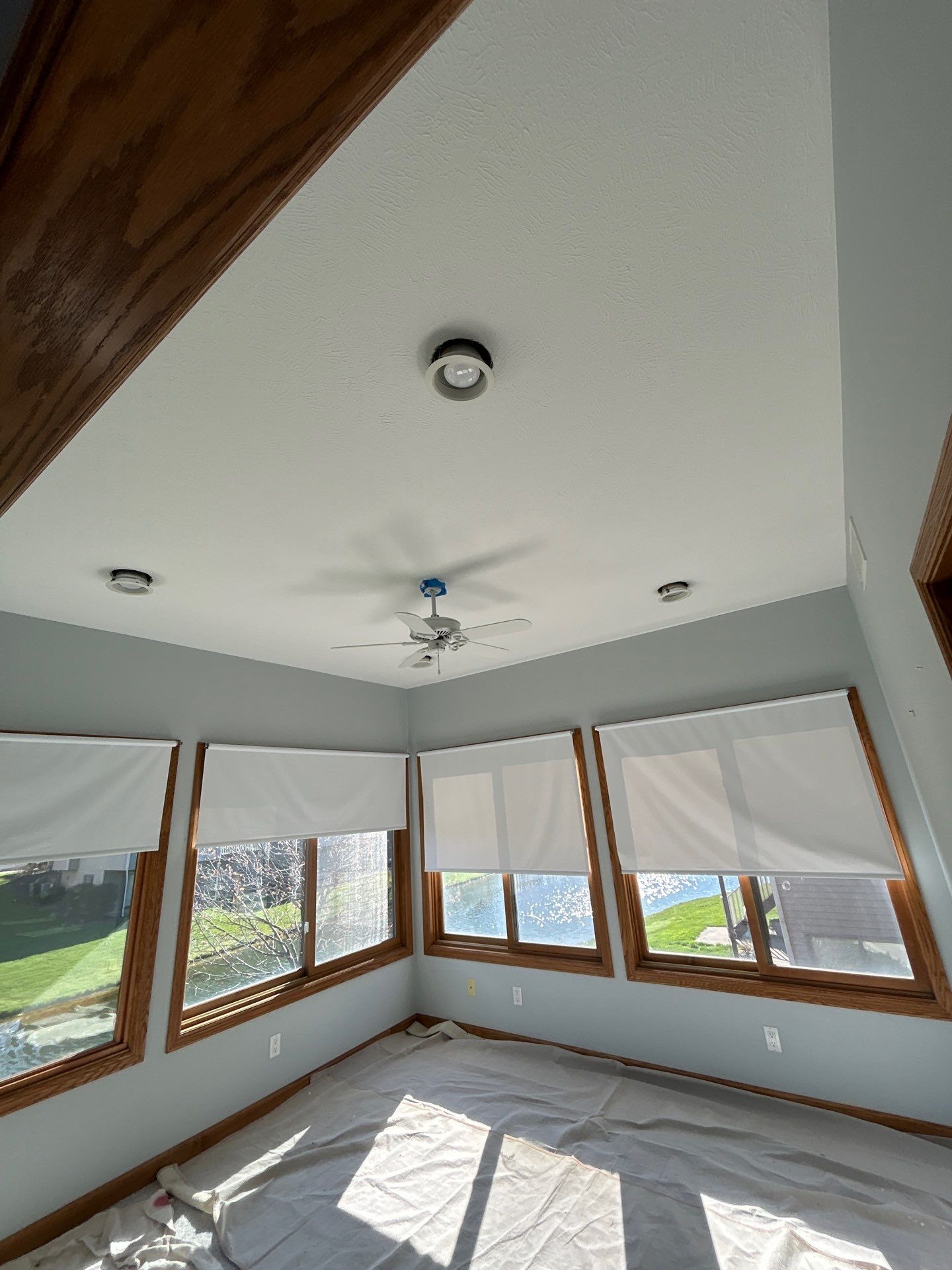 Painting, Drywall Patching, Epoxy Floor, & Deck by Gordon Painting