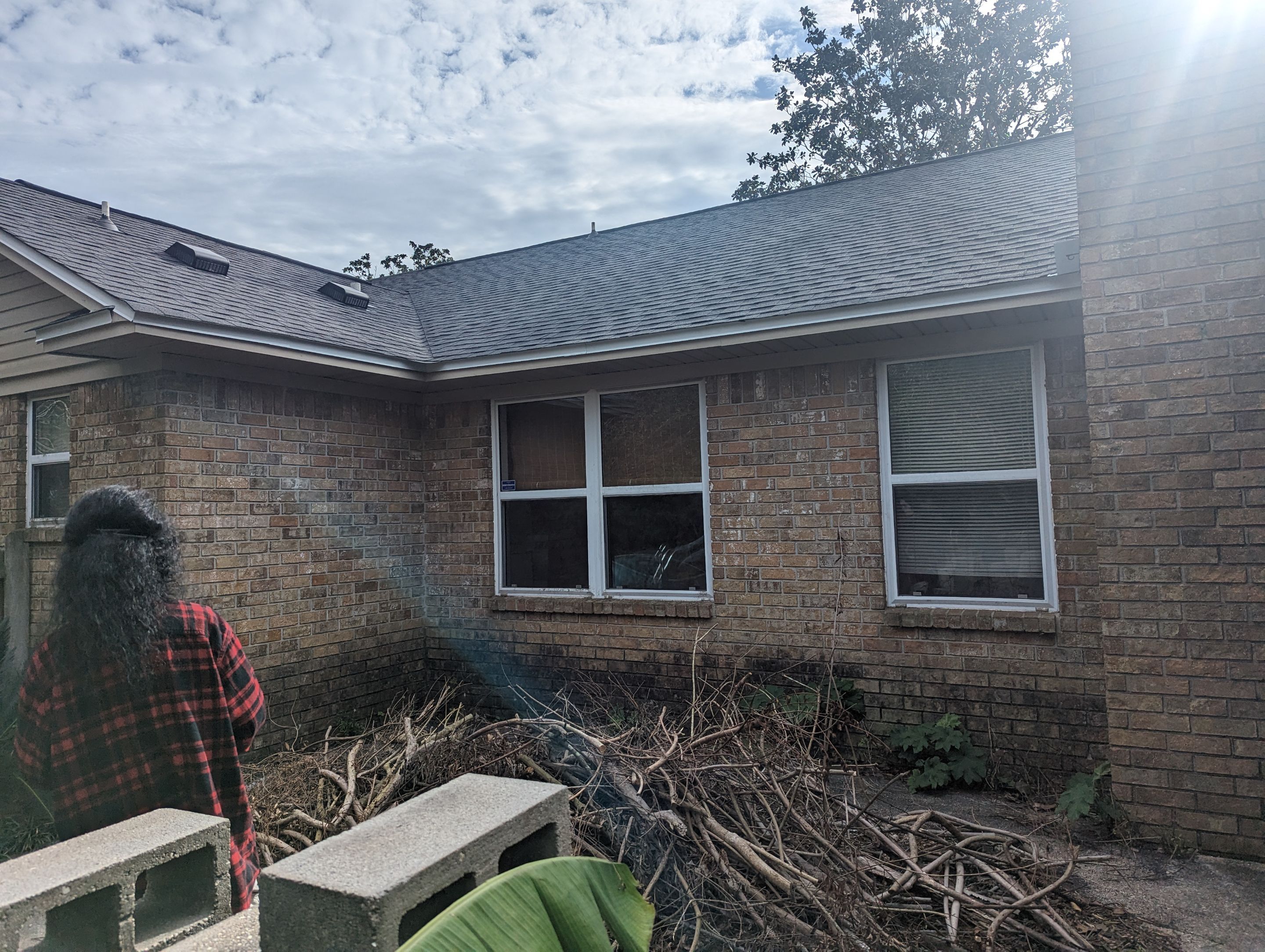 Splash Guard Gutters in Pensacola FL by Gutter Professors