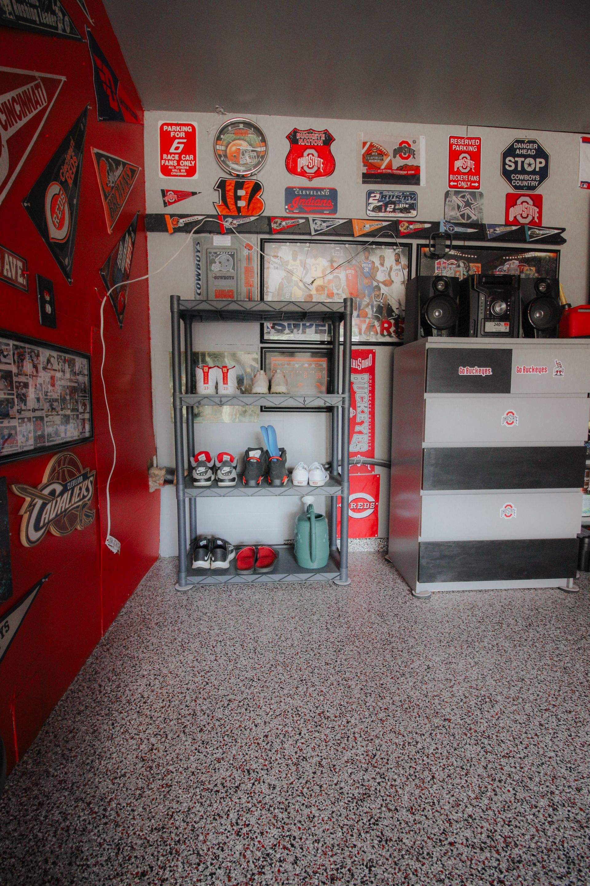Garage Floor using Buckeye by Your1DayFloor.com