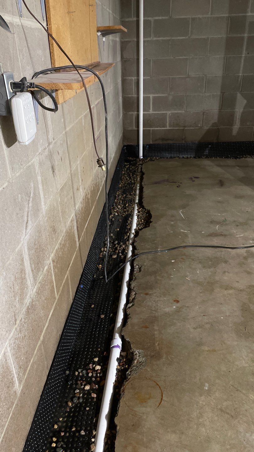 Drainage Board Installation in Shoreview by Waterproofing Northeast