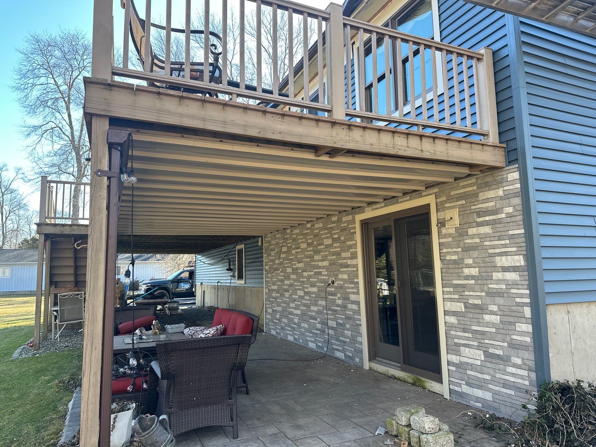 Residential Roofing Installation using Owens Corning Duration Driftwood Siding Installation Using Cedar Impressions Pacific Blue by A Plus Exterior