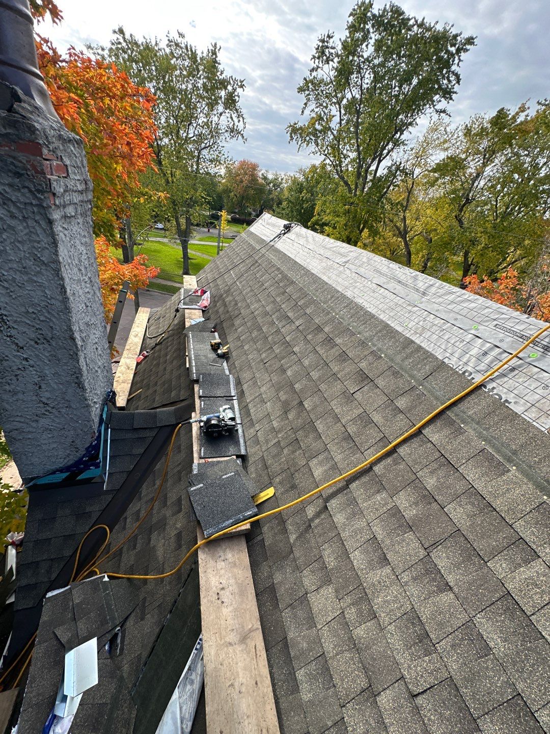Residential Roofing Installation using Asphalt GAF HDZ by Artisan Roofing & Home Improvements Inc.