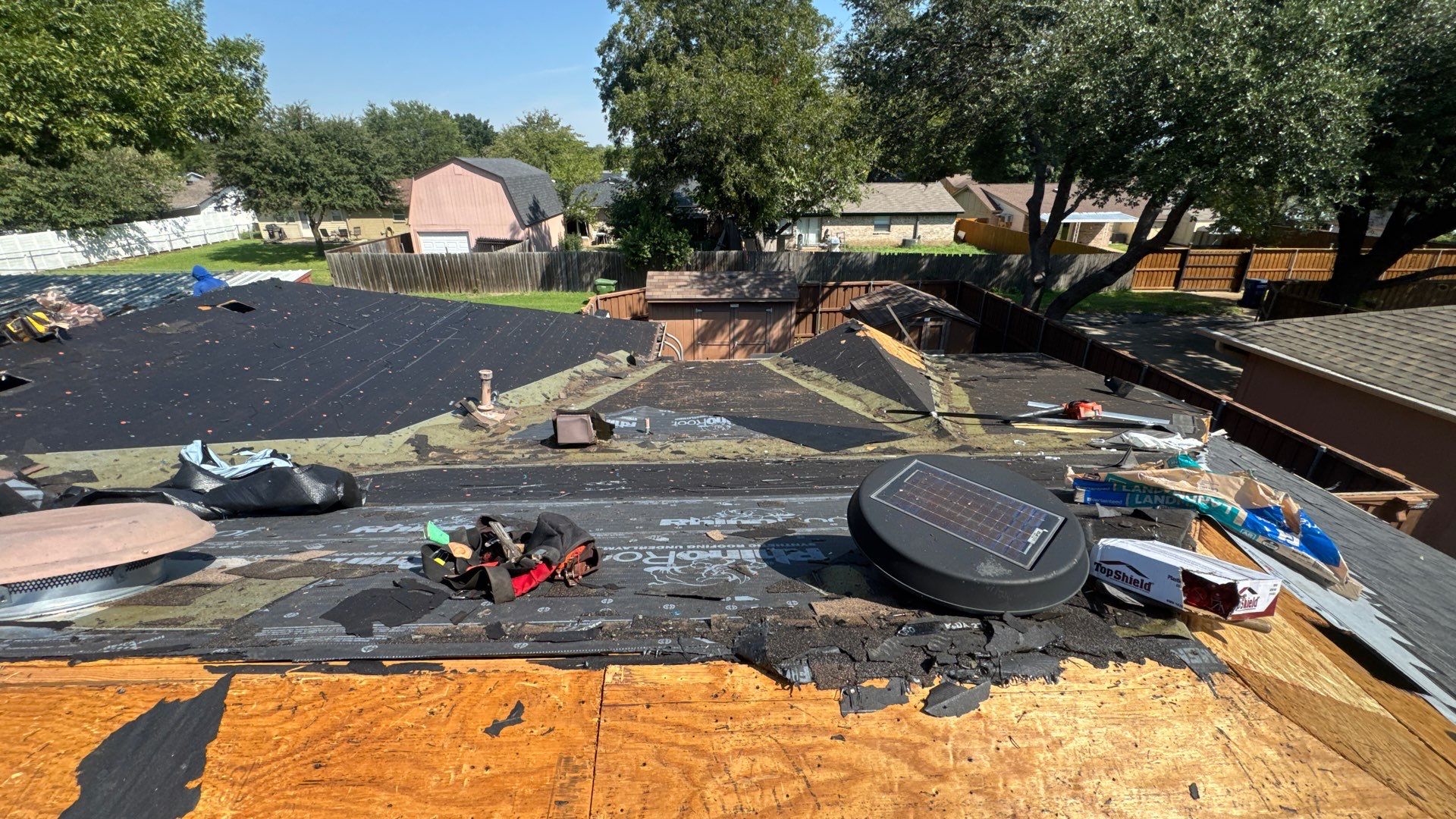 Project in Garland by Rhino Roofing and General Contracting, LLC
