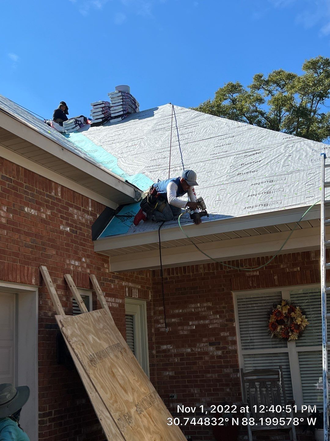 Residential Roofing Installation using Roof Replacement by American Roofing & Construction LLC