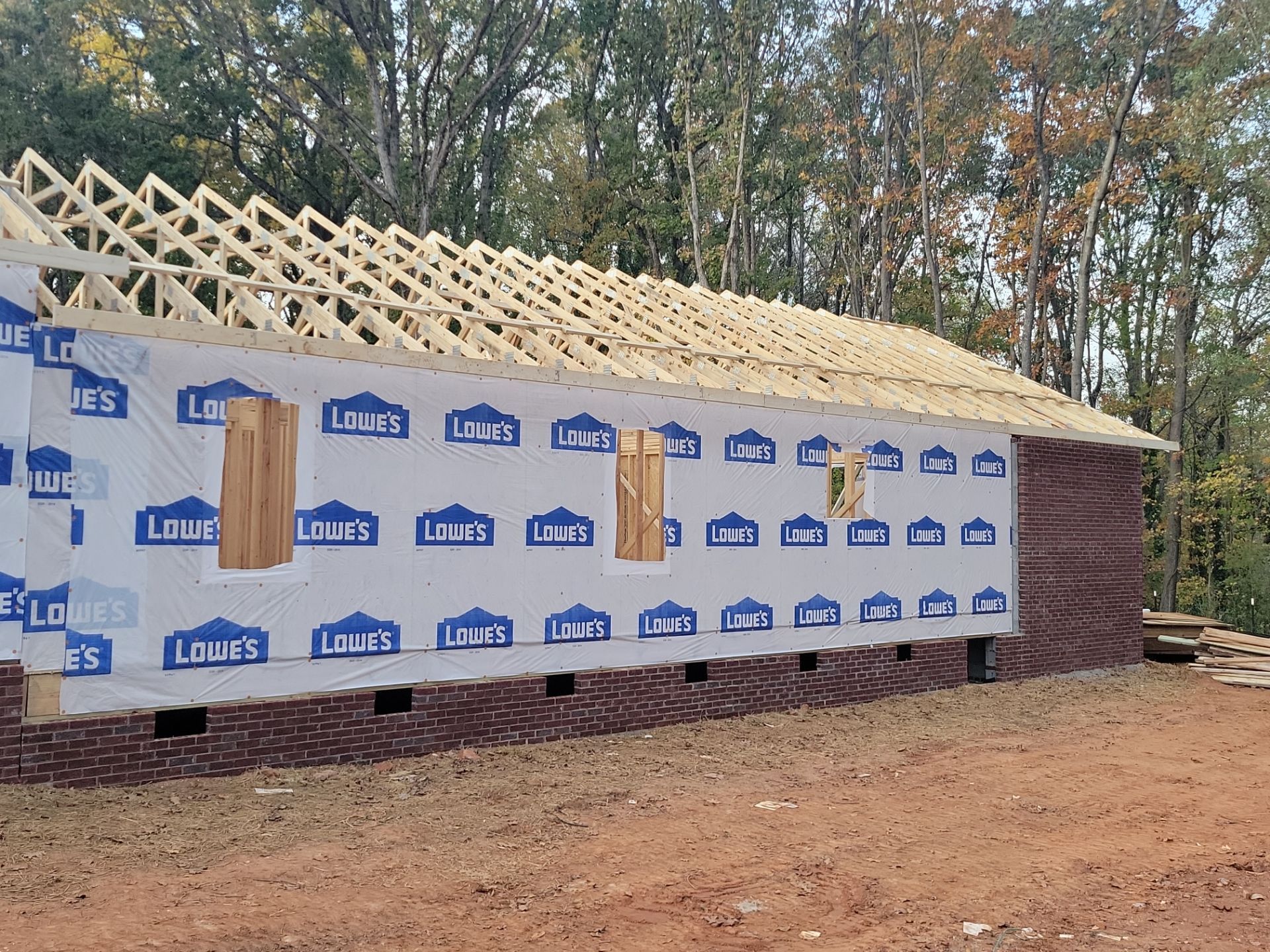 Brick Duplex New Construction by JWH Contracting LLC